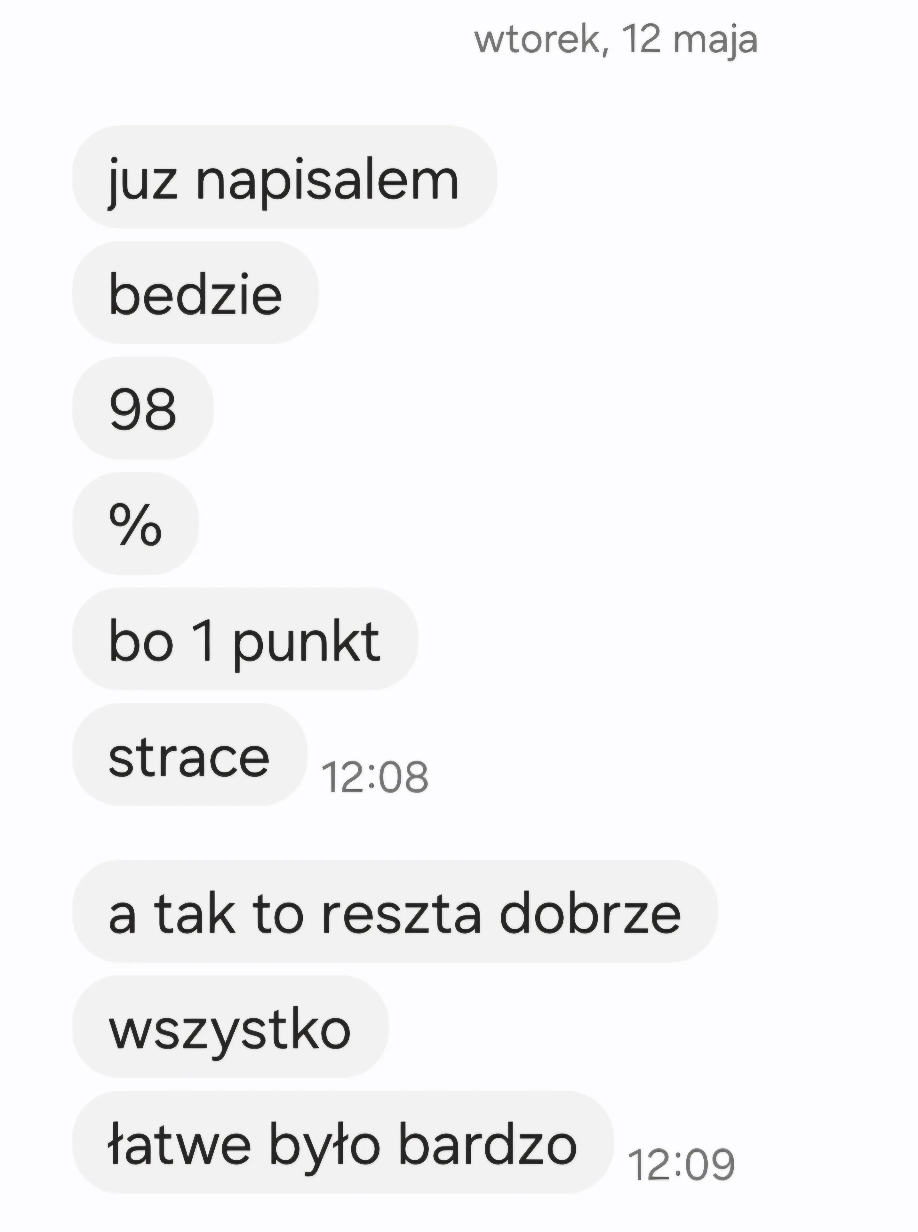 Opinia rodzica – wiadomość 16 z 27